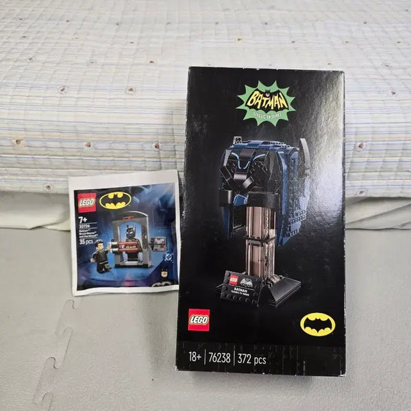[BUNJANG] LEGO Batman Classic TV Series Helmet & Minifigure Set - 2 Types, New / 레고 배트맨 새제품 2종