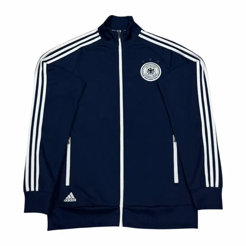 [BUNJANG] Adidas Vintage Beckenbauer Track Top Jersey Jacket Navy XL / 아디다스 빈티지 독일 베켄바우어 트랙탑 져지 자켓 네이비 XL 105