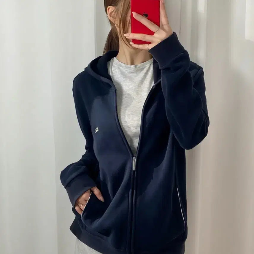 [BUNJANG] Burberry Horseferry Logo Hoodie Zip-Up / 버버리 기마로고 후드집업