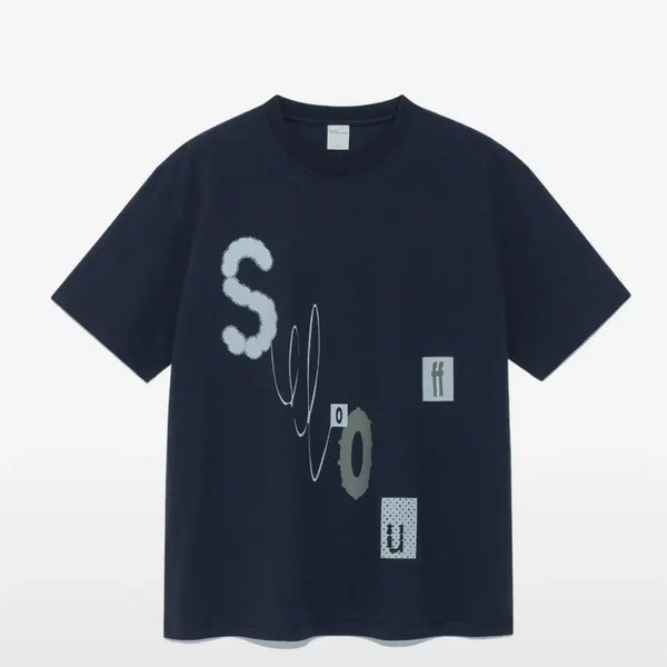 [BUNJANG] The Coldest Moment TCM Soo T Navy / 더콜디스트모먼트 TCM soo T 네이비