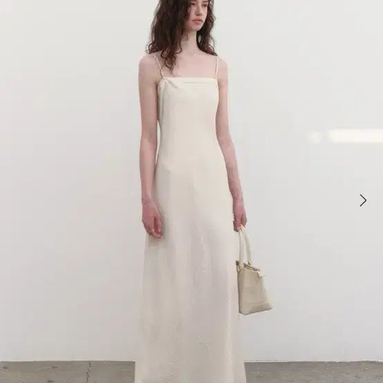 [BUNJANG] SIE Rene Back Tie Dress Standard Ivory / 새상품 시에 SIE 르네 백 타이 드레스 s 스탠다드아이보리
