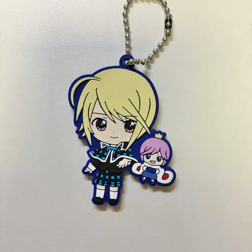 [BUNJANG] Shugo Chara! Rima Tada Se Lucky Star Prince Keychain Gacha Rubber Strap / 캐릭캐릭체인지 루이 타다세 러버스트랩 키세키 프린스 키링 가챠
