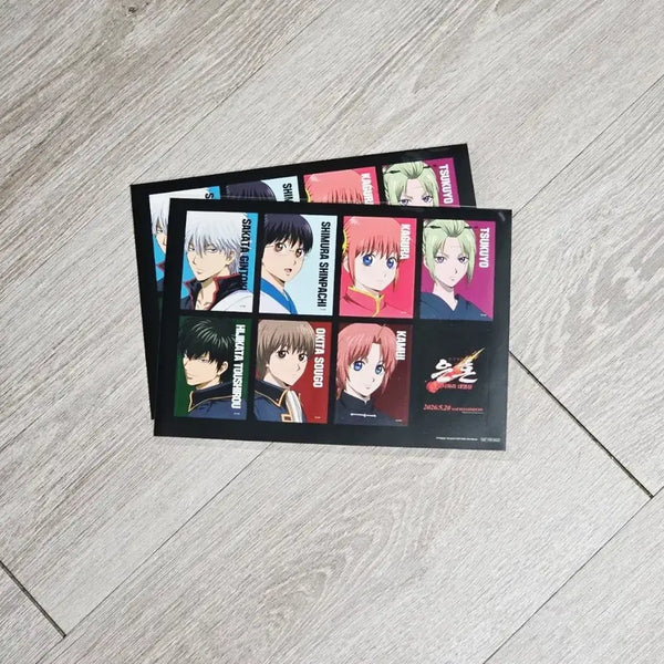[BUNJANG] Gintama: The Great Yoshiwara Firecraker Arc Movie Premiere Exclusive Sticker Bundle Set / 2장일괄) 은혼 요시와라 대염상 극장판 프리미어 상영회 특전 스티커
