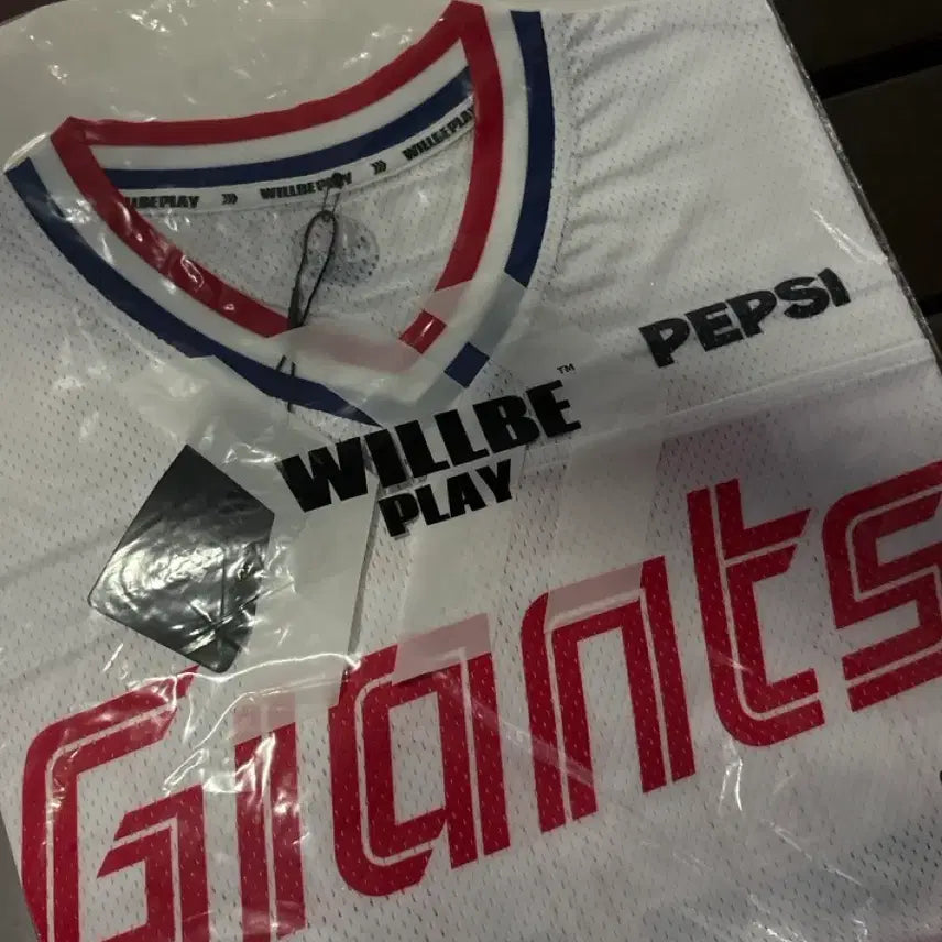 [BUNJANG] Lotte Giants Hockey Jersey (Size M) / M사이즈 바로택배보냄)롯데자이언츠 하키티 배포물 M