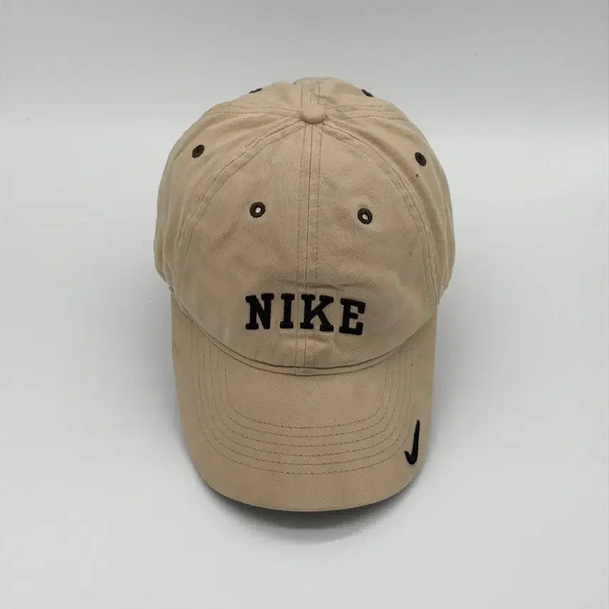 [BUNJANG] Nike Vintage Beige Ball Cap / [F] 00s 나이키 빈티지 베이지 볼캡 모자