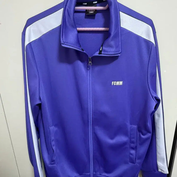 [BUNJANG] FCMM Track Top Jersey Jacket Purple L / [L] FCMM  트랙탑 져지 자켓 퍼플
