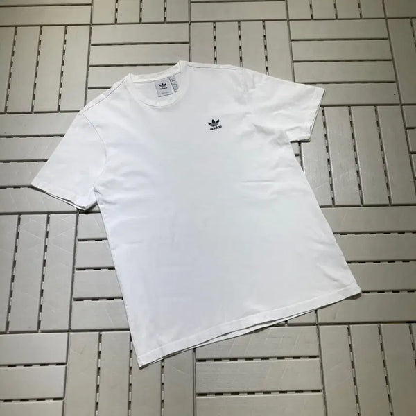 [BUNJANG] Adidas Logo Back Print T-Shirt White / [XXL]아디다스 로고 백프린팅 반팔티 화이트 0769