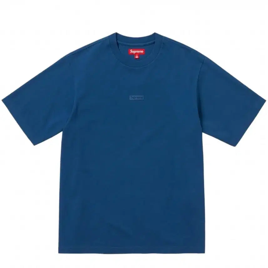 [BUNJANG] Supreme High Density Small Box Short Sleeve Top Light Navy - 23FW / 슈프림 하이 덴시티 스몰 박스 숏슬리브 탑 라이트 네이비 - 23FW