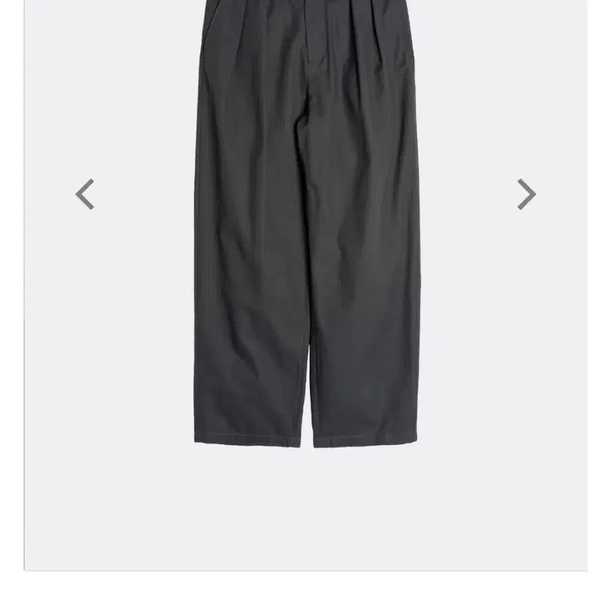 [BUNJANG] Roughside Two-Tuck Wide Pants Size 1 / [러프사이드] 투턱 와이드 팬츠 1
