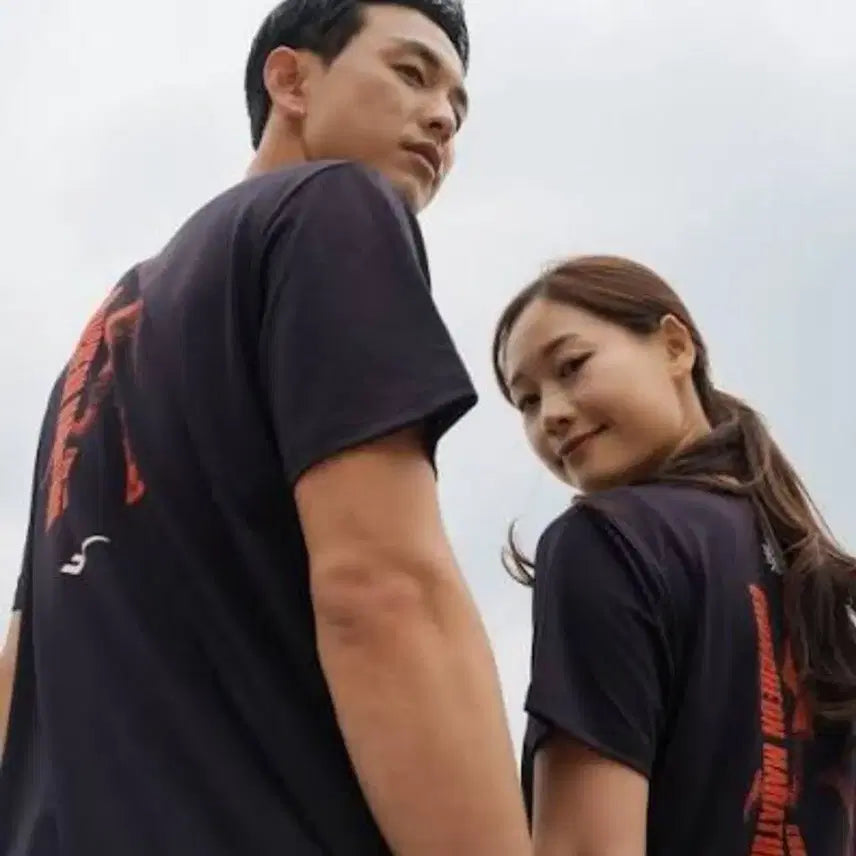 [BUNJANG] Chuncheon Marathon Commemorative T-Shirt Black Size 90 / 춘천마라톤 기념 티셔츠