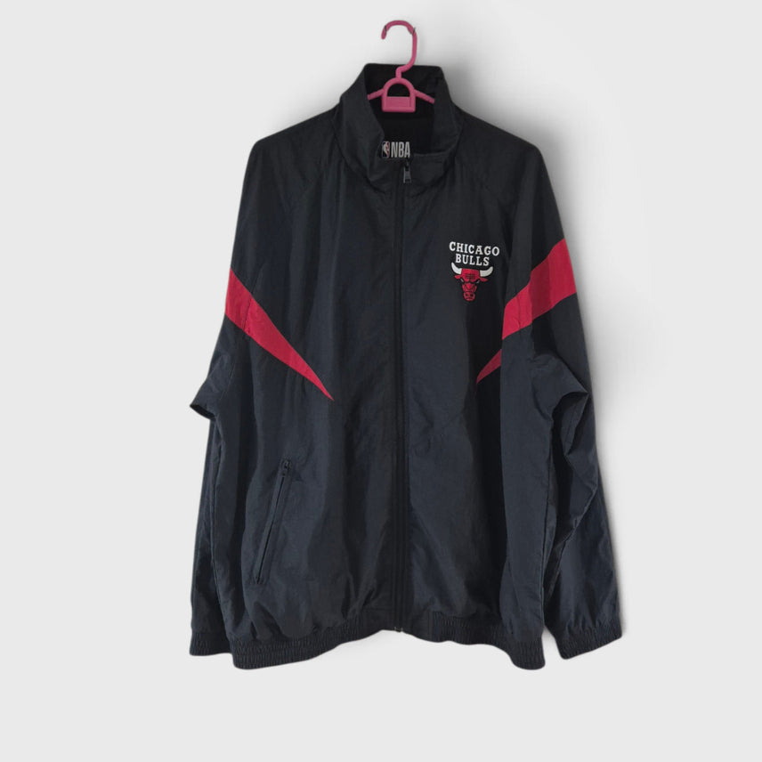 [BUNJANG] NBA Chicago Bulls Windbreaker Jacket Oversized Fit / [L]NBA 시카고블스 바람막이자켓 오버핏