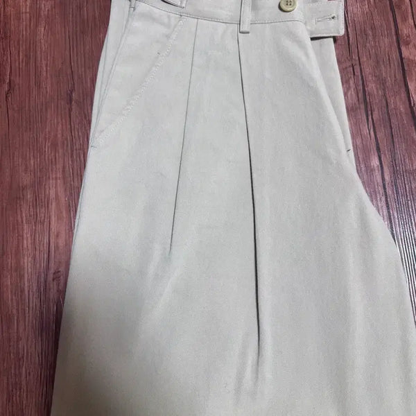 [BUNJANG] Known Wide Chino Pants Beige / 노운 와이드 치노팬츠 베이지 0