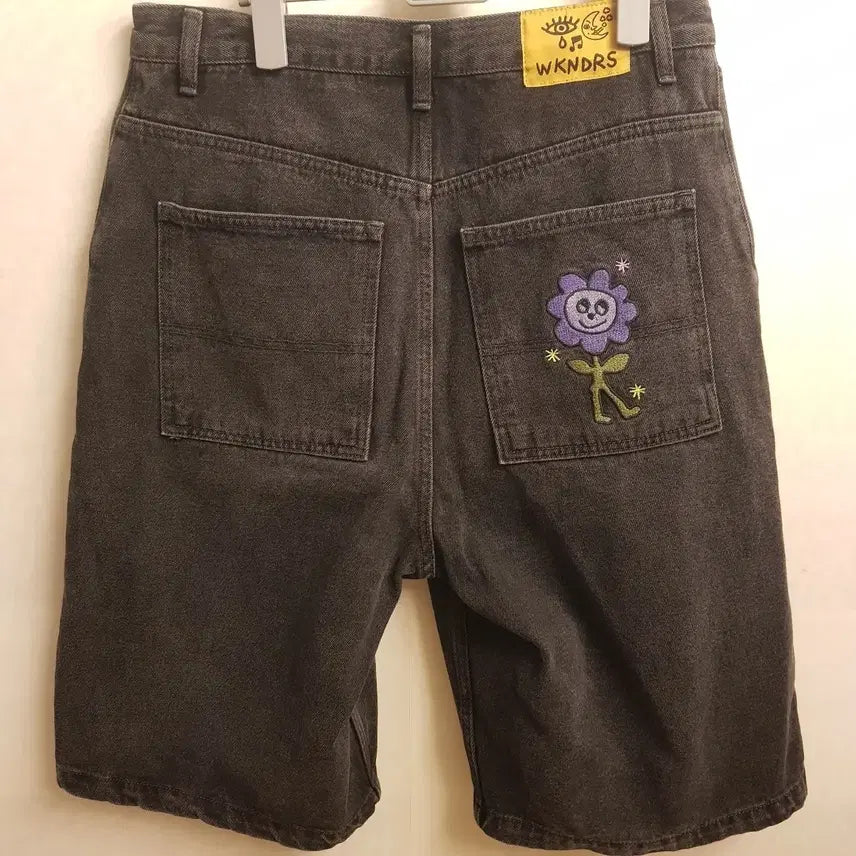 [BUNJANG] We Canders Ice Cream Denim Shorts Bermuda Small / 위캔더스 아이스크림 데님 쇼츠 버뮤다 반바지small