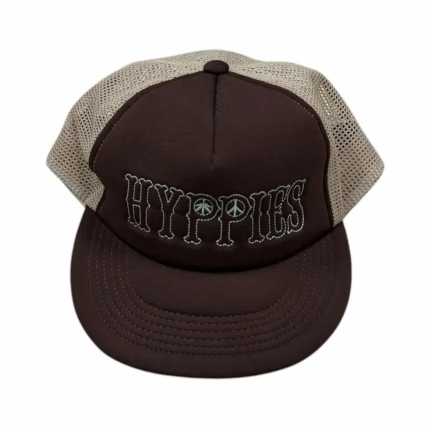 [BUNJANG] L9 Trucker Cap Mesh Cap Brown / L9 트러커캡 메쉬캡 모자 브라운