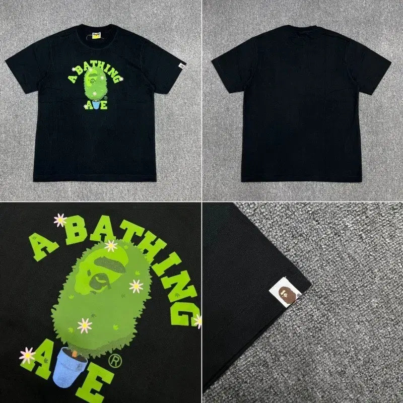[BUNJANG] BAPE Short Sleeve T-Shirt / 베이프 반팔티셔츠