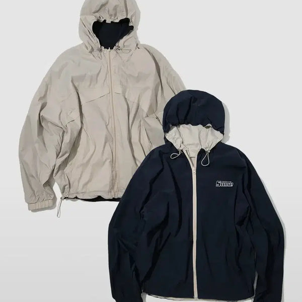 [BUNJANG] Musinsa Reversible Nylon Windbreaker Jacket / 무신사 리버시블 나일론 바람막이 자켓
