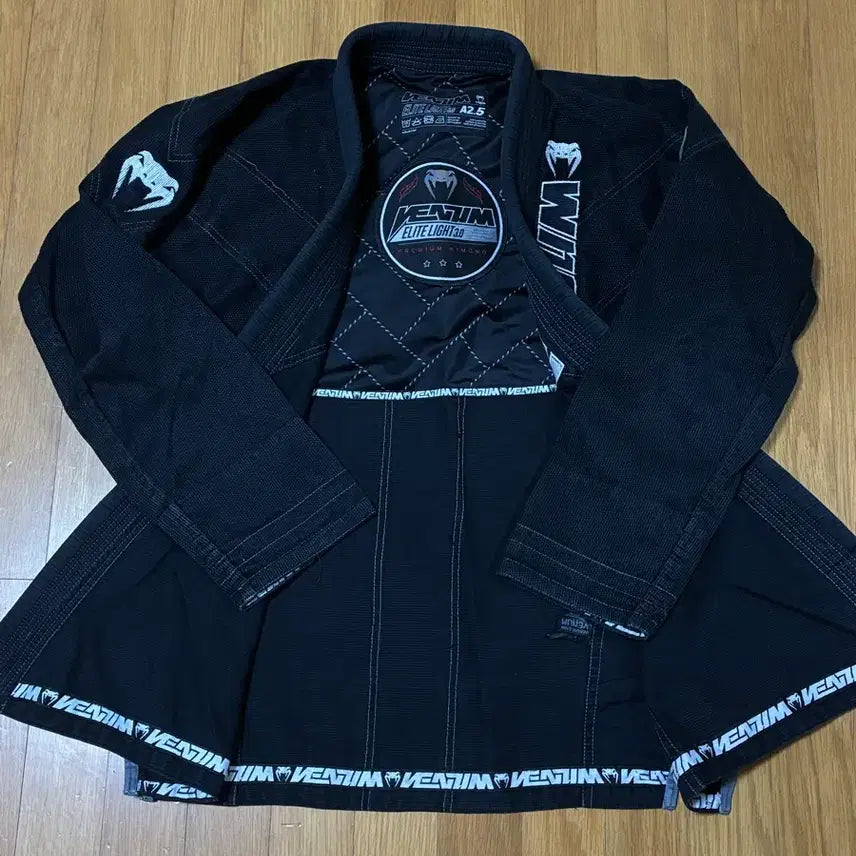 [BUNJANG] Venum Elite Light 3.0 BJJ Gi Black A2.5 / 베넘 엘리트 라이트3.0 블랙 도복 A2.5