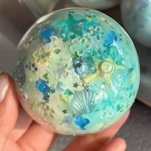 [BUNJANG] Slangi 4 Types Handmade Crunch Ball / [3종세트]샤오홍슈 크런치 수제공 / 수제볼 슬랑이