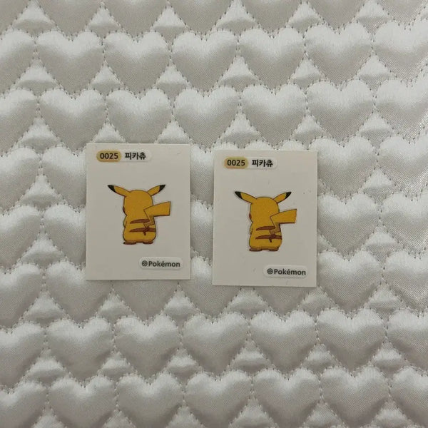 [BUNJANG] Pokemon Pikachu Sticker / 포켓몬 피카츄 띠부씰