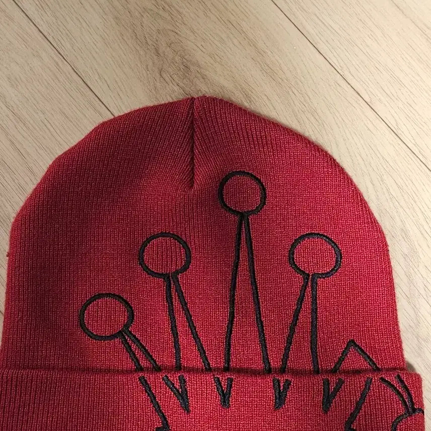 [BUNJANG] Stussy Crown Beanie Red / 스투시 크라운 비니