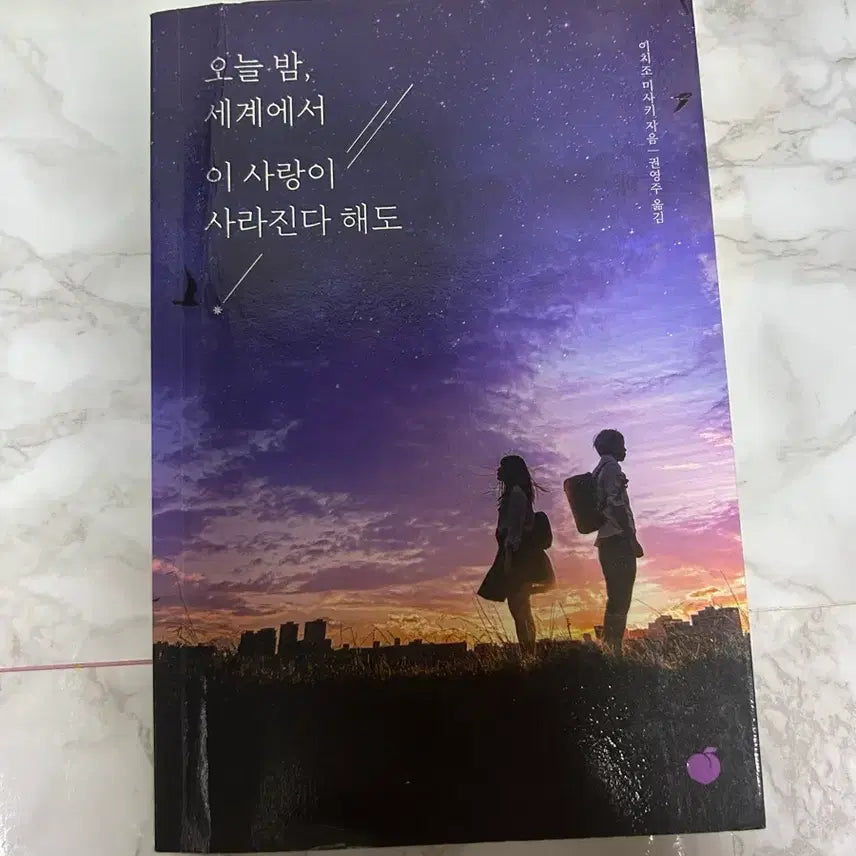[BUNJANG] Even If This Love Disappears Tonight Novel / 오늘 밤, 세계에서 이 사랑이 사라진다 해도