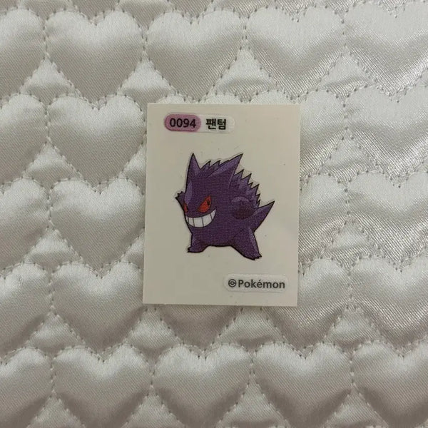 [BUNJANG] Pokemon Phantom Stickers / 포켓몬 팬텀 띠부씰