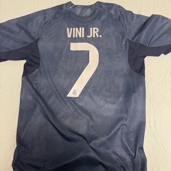 [BUNJANG] Real Madrid 25-26 Away Vinicius Authentic Full-Marking Jersey / 레알마드리드 25-26 어웨이 비니시우스 어센틱 풀마킹 유니폼