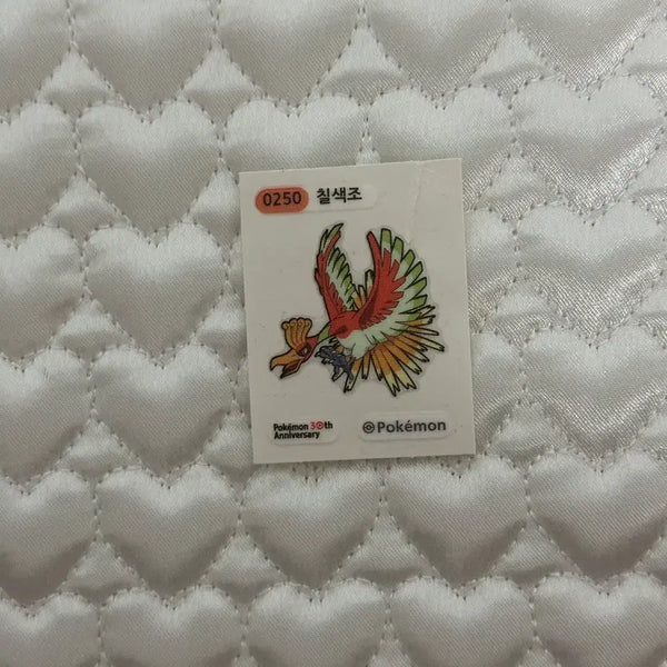 [BUNJANG] Pokemon 30th Anniversary Entei Sticker / 포켓몬 30주년 칠색조 띠부씰
