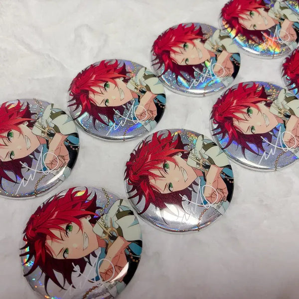 [BUNJANG] Ensemble Stars! Mao Isara 9th Anniversary Can Badge Set (10 pcs) / 앙상블스타즈 앙스타 9주년 마오 캔뱃지 10개 이사라마오
