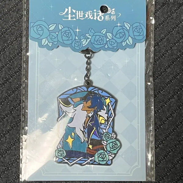 [BUNJANG] Official 'Winsin's Worldly Tales' Series Metal Keychain / 공식 윈신 속세 이야기 시리즈 메탈 키링 케이야