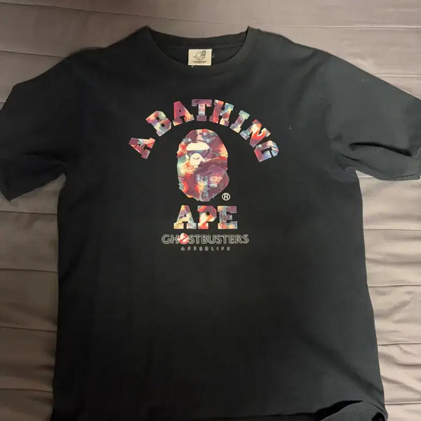 [BUNJANG] BAPE Ghostbusters Short Sleeve T-Shirt / 베이프 고스트버스터즈 반팔 초희귀매물