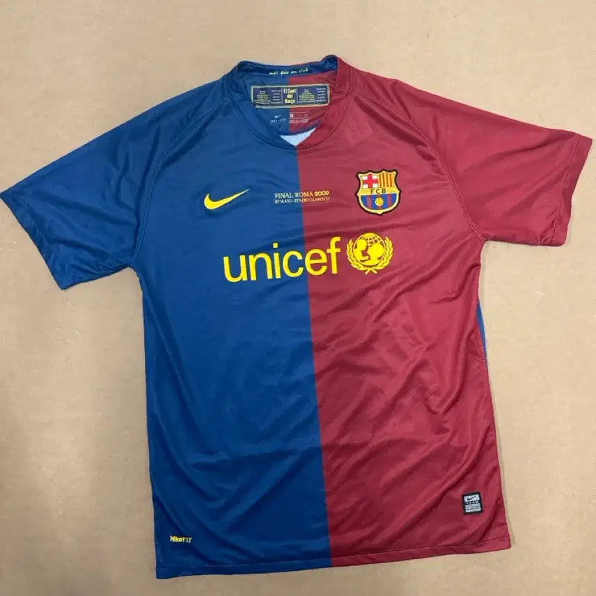 [BUNJANG] FC Barcelona 08-09 UNICEF Replica Jersey / FC 바르셀로나 08-09 시즌 유니세프 레플리카