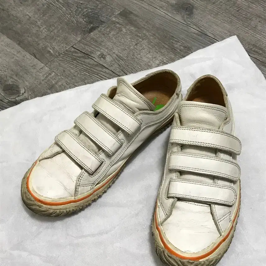 [BUNJANG] Sphinge Move Handmade Sneakers Orange / 스핑글무브 일본수제 스니커즈 오렌지 235