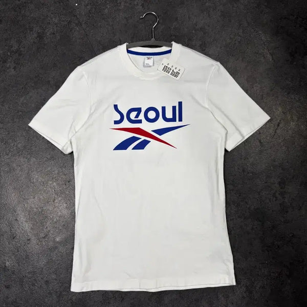 [BUNJANG] Reebok Seoul Short Sleeve T-Shirt White / 리복 서울 반팔티 화이트