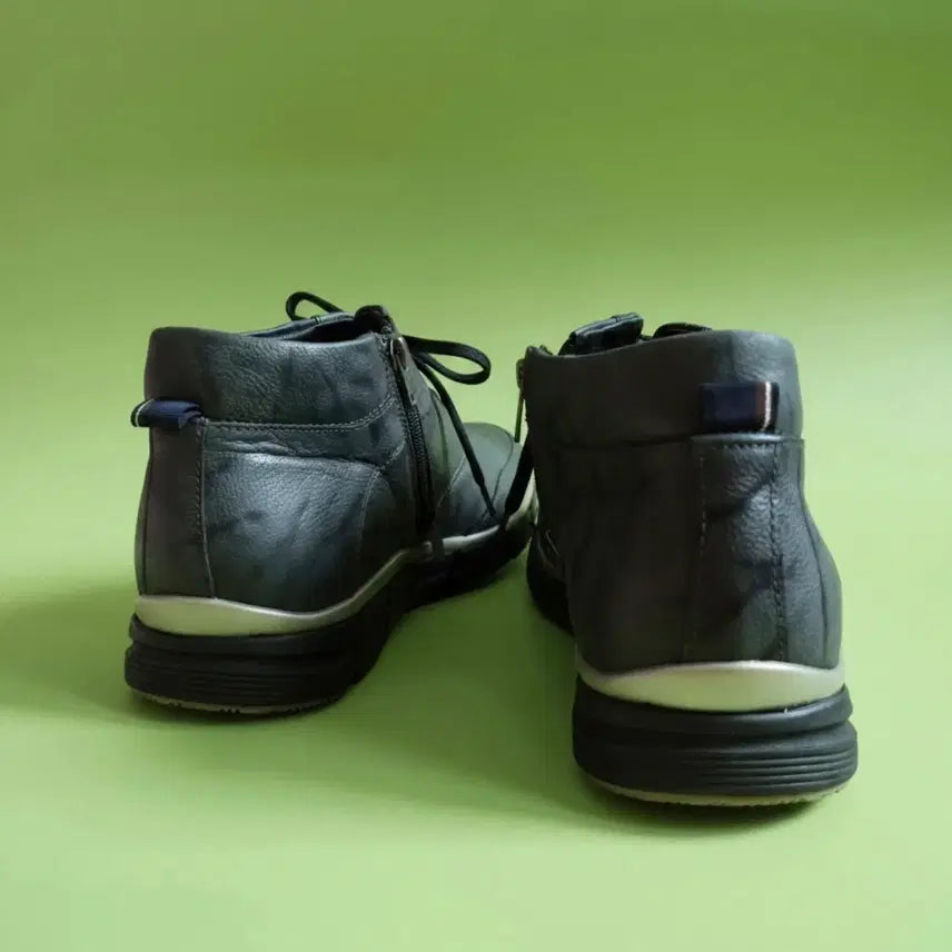 [BUNJANG] Hussh Puppy Men's Leather Walker Boots / 허쉬퍼피 남성 가죽 워커