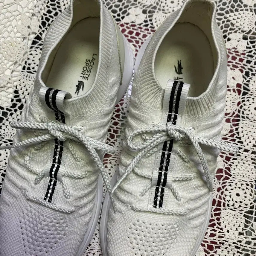 [BUNJANG] Lacoste Sport Sneakers White / 라코스테 스포츠 스니커즈 화이트