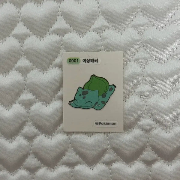[BUNJANG] Pokemon Bulbasaur Sticker / 포켓몬 이상해씨 띠부씰