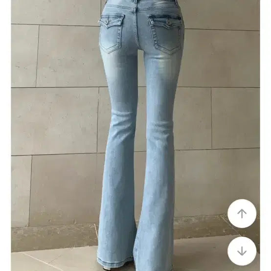 [BUNJANG] Light Wash Bootcut Denim Pants / 연청 부츠컷 데님 팬츠