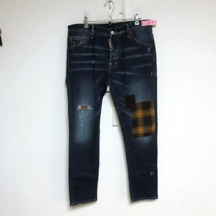 [BUNJANG] Dsquared2 Men's Jeans 34 Inch / 디스퀘어드2 남성 청바지 34인치@9955