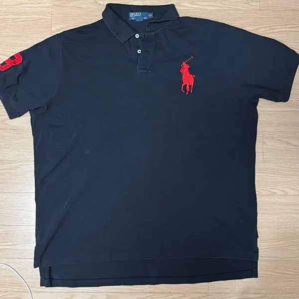 [BUNJANG] Polo Ralph Lauren Big Pony Polo Shirt XXL Black / 폴로 랄프로렌 빅포니 폴로 XXL 블랙