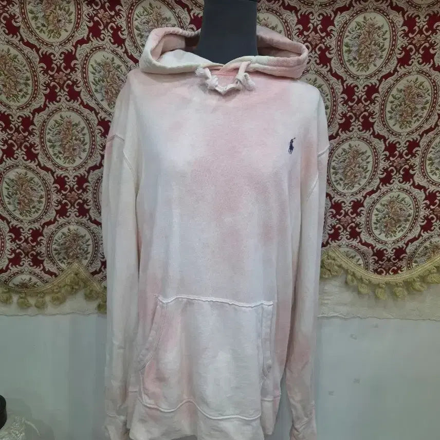 [BUNJANG] Polo Ralph Lauren Cotton Linen Blend French Terry Hoodie / 폴로 랄프로렌 코튼 린넨 혼방 프렌치 테리 후드