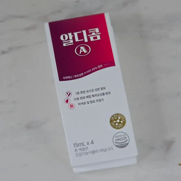[BUNJANG] Aldicom A Hangover Relief (15ml x 4 Sachets) / 알디콤 A 숙취해소제 15ml 4포입