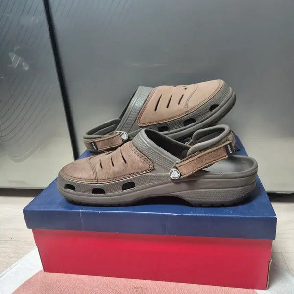 [BUNJANG] Crocs Brown Sandals (Size 290) / 크록스 샌들 브라운 290