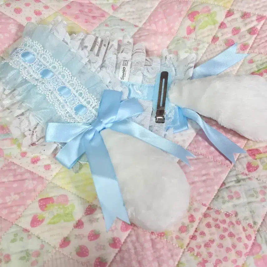 [BUNJANG] Sanrio Cinnamoroll Headband - Don Quijote Exclusive, Discontinued, Unused Lolita Hair Accessory / 산리오 정품 시나모롤 헤드드레스 돈키호테 한정 단종 미사용 로리타 헤어액세서리