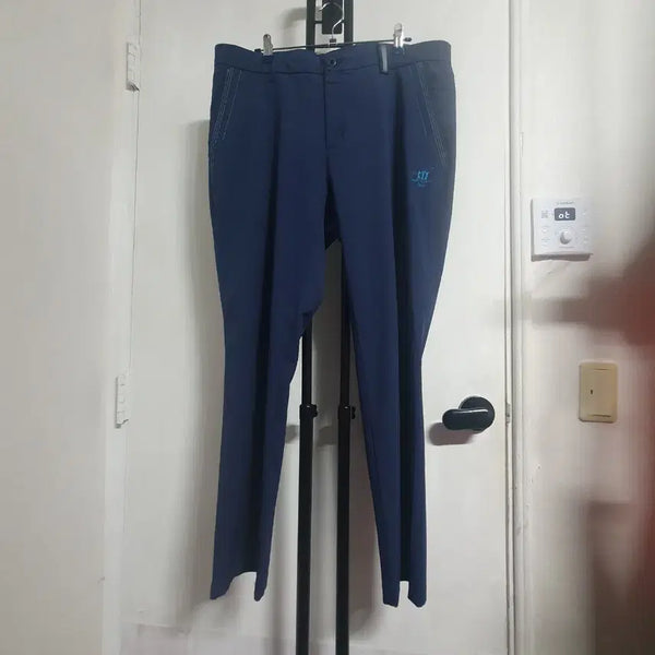 [BUNJANG] Henry Cotton Golf Men's Summer Trousers Navy 35 Inch / 35인치 헨리코튼골프 남자 여름바지 네이비