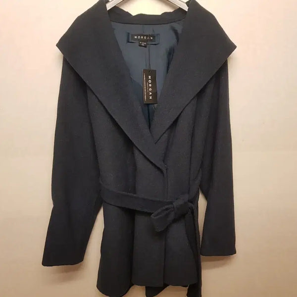[BUNJANG] Morgan Dark Green Wool Blend Coat / 모르간 코트 다크그린