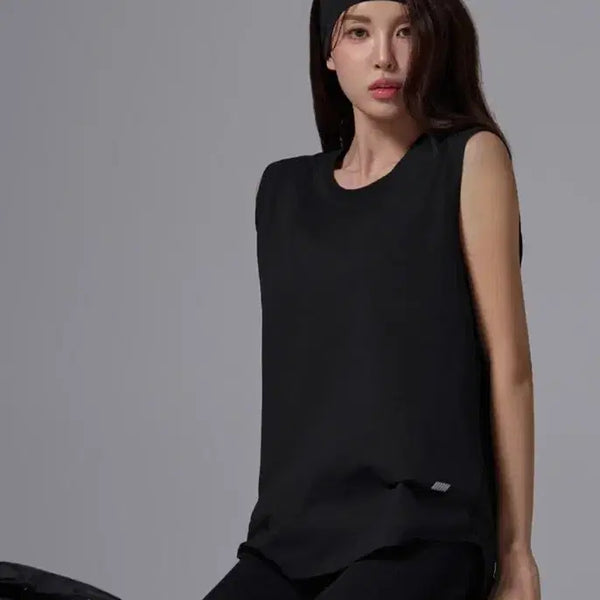 [BUNJANG] STL Fresh Light Holiday Box Sleeveless Top (Black/White) Bundle Set / STL 프레쉬 라이트 홀리데이 박스 나시 블랙화이트 일괄판매