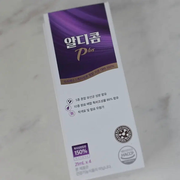 [BUNJANG] Aldicom Plus Hangover Relief 21ml x 4 / 알디콤 플러스 숙취해소 21ml x 4