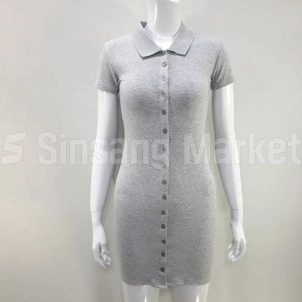 [BUNJANG] Pure Collar Dress / [빠른발송] 퓨어 카라 원피스