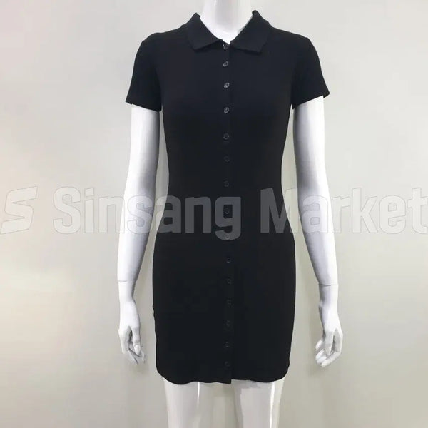 [BUNJANG] Pure Collar Dress / [빠른발송] 퓨어 카라 원피스